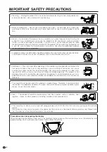 Предварительный просмотр 5 страницы Sharp 37HV4U - LC - 37" LCD TV Operation Manual