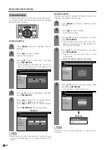 Предварительный просмотр 29 страницы Sharp 37HV4U - LC - 37" LCD TV Operation Manual