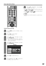 Предварительный просмотр 30 страницы Sharp 37HV4U - LC - 37" LCD TV Operation Manual