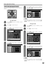 Предварительный просмотр 34 страницы Sharp 37HV4U - LC - 37" LCD TV Operation Manual