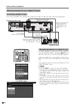 Предварительный просмотр 45 страницы Sharp 37HV4U - LC - 37" LCD TV Operation Manual