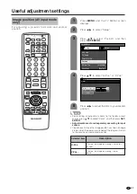 Предварительный просмотр 48 страницы Sharp 37HV4U - LC - 37" LCD TV Operation Manual