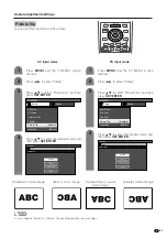 Предварительный просмотр 52 страницы Sharp 37HV4U - LC - 37" LCD TV Operation Manual