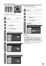 Предварительный просмотр 62 страницы Sharp 37HV4U - LC - 37" LCD TV Operation Manual