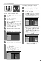 Предварительный просмотр 64 страницы Sharp 37HV4U - LC - 37" LCD TV Operation Manual