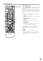 Предварительный просмотр 72 страницы Sharp 37HV4U - LC - 37" LCD TV Operation Manual