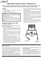 Предварительный просмотр 2 страницы Sharp 37HV4U - LC - 37" LCD TV Service Manual