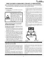 Предварительный просмотр 3 страницы Sharp 37HV4U - LC - 37" LCD TV Service Manual