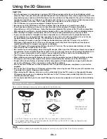 Preview for 3 page of Sharp 3d Glasses Operation Manual