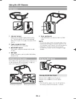 Preview for 4 page of Sharp 3d Glasses Operation Manual