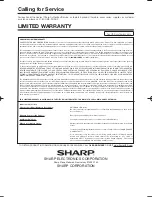 Preview for 9 page of Sharp 3d Glasses Operation Manual