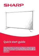Sharp 40BL2EA Quick Start Manual предпросмотр