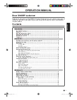 Preview for 1 page of Sharp 40G100H Operation Manual