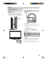 Preview for 13 page of Sharp 40G100H Operation Manual