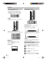 Preview for 18 page of Sharp 40G100H Operation Manual