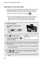 Preview for 50 page of Sharp 4470 - FO B/W Laser Facsimile Operation Manual