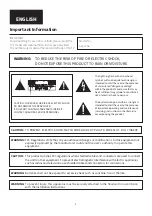 Preview for 3 page of Sharp 4T-B70CT1U Setup Manual