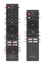 Preview for 2 page of Sharp 50EQ3EA Quick Start Manual