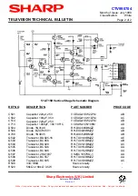 Предварительный просмотр 2 страницы Sharp 51AT15H Technical Bulletin