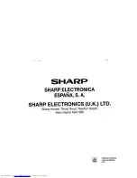 Preview for 26 page of Sharp 51CS-03H Operation Manual