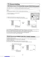 Предварительный просмотр 8 страницы Sharp 51CS-05H Operation Manual