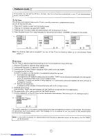 Предварительный просмотр 15 страницы Sharp 51CS-05H Operation Manual