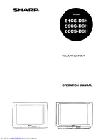 Sharp 51CS-D8H Operation Manual preview