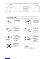 Предварительный просмотр 5 страницы Sharp 51DS-02H Operation Manual