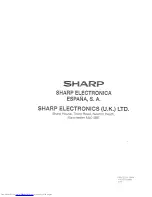 Предварительный просмотр 36 страницы Sharp 51DS-02H Operation Manual