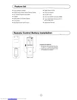 Preview for 6 page of Sharp 51DS-03H Operation Manual