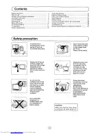 Предварительный просмотр 5 страницы Sharp 51DS-05H Operation Manual