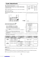 Предварительный просмотр 15 страницы Sharp 51DS-05H Operation Manual