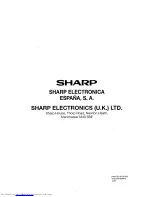 Предварительный просмотр 32 страницы Sharp 51DS-05H Operation Manual