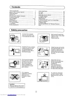 Preview for 5 page of Sharp 51FS-51H Operation Manual