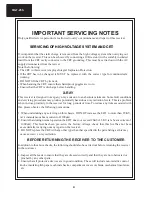 Предварительный просмотр 4 страницы Sharp 51GT-25S Service Manual