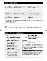 Preview for 27 page of Sharp 530D Operation Manual