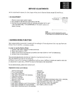 Preview for 3 page of Sharp 54DS05SN Service Manual