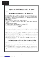 Предварительный просмотр 4 страницы Sharp 54GT-25S Service Manual