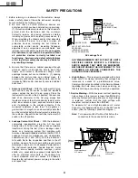 Preview for 4 page of Sharp 55R-WP5H Service Manual