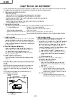 Предварительный просмотр 24 страницы Sharp 55R-WP5H Service Manual