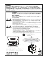 Предварительный просмотр 3 страницы Sharp 56DR650 - 56" Rear Projection TV Operation Manual