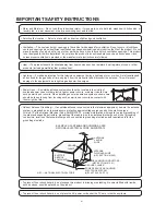 Предварительный просмотр 6 страницы Sharp 56DR650 - 56" Rear Projection TV Operation Manual