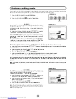 Preview for 21 page of Sharp 56FW-53H Operation Manual