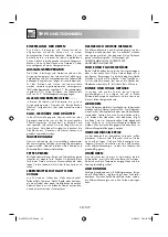 Preview for 34 page of Sharp 60705 Operation Manual With Cookbook