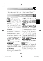 Preview for 61 page of Sharp 60705 Operation Manual With Cookbook