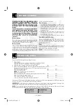 Preview for 172 page of Sharp 60705 Operation Manual With Cookbook