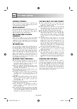 Preview for 176 page of Sharp 60705 Operation Manual With Cookbook