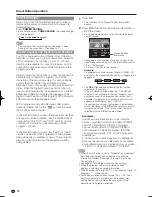 Preview for 20 page of Sharp 60E77UM - LC - 60" LCD TV Operation Manual