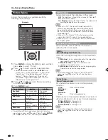 Preview for 24 page of Sharp 60E77UM - LC - 60" LCD TV Operation Manual