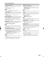 Preview for 25 page of Sharp 60E77UM - LC - 60" LCD TV Operation Manual